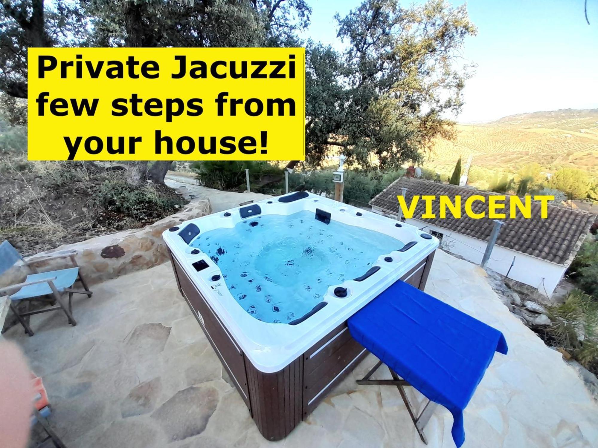 Rural Cottage, With Pool & Optional Private 6 Guests Jacuzzi Tolox Exteriér fotografie