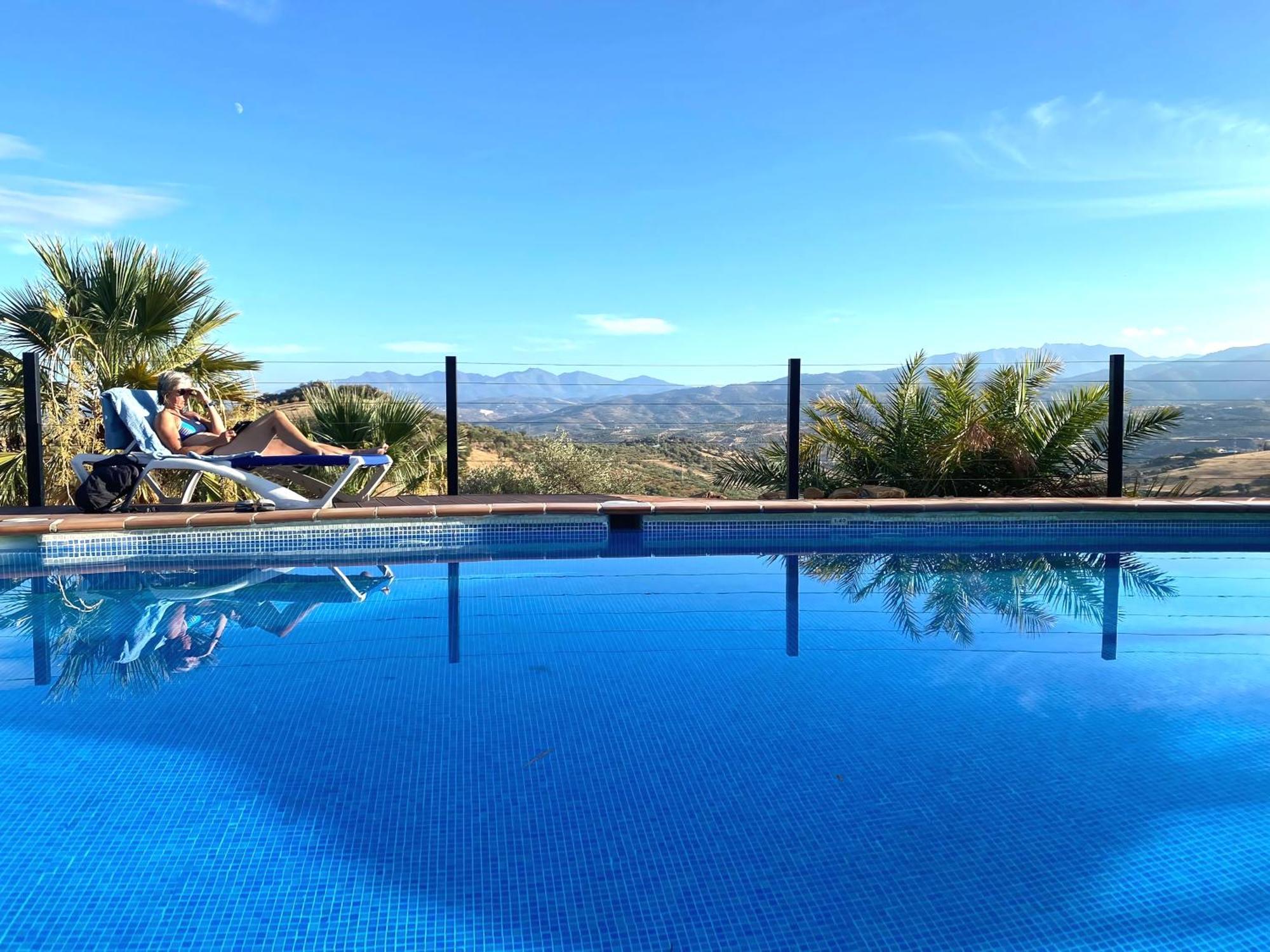 Rural Cottage, With Pool & Optional Private 6 Guests Jacuzzi Tolox Exteriér fotografie